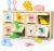 TEEKDEER Wood Lock and Key Toddler Learning Toys