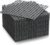 Tinideya 24 Modular Interlocking Floor Mat Rubber Tiles 12″x12″ Drainage Interlocking Tiles Drain Holes Non-Slip Drainage Mats for Pool, Kitchen, Shower, Patio Pet Areas (Gray) (Round)