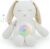 Baby Sleep Soother Bedtime Bunny with Night Light Star Projector, Soft Cotton Stuffed Animal Toys for Boys Girls, Lullaby Music, White Noise for Newborn Shower Gifts