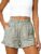 RIOOFINX Womens Ruffle Boxer Short