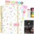2026 Planner, Daily Weekly Monthly Planner with Tabs, 2026 monthly planner with Color Pen, Sticky Notes and Stickers, 6.2″ x 8.5″, Durable Twin Wire Binding, Storage Pocket – Floral Multicolor