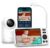 Jartoo Smart Baby Monitor with 2K Camera & Mount, 2000ft Long Range, 5.5″ Screen, Hybrid Wi-Fi and No Wi-Fi Connection, AI-Powered Detection, Free App & 24/7 Recording, ANR