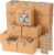 NORXZIORE 20pcs Brown Cookie Boxes with Window