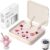 Rolled Ice Cream Maker, Felizbebe Instant Ice Cream Roller Tray with Lid and 2 Spatulas, Food Grade Premium Stainless Steel Cold Plate No-electricity for Fun Family Activities, DIY Parent-Child Time