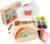 INIFEIDALA Montessori Wooden Educational Toys for 3-6 Year Olds