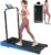 3 in 1 Under Desk Treadmill with Incline, Walking Pad for Home & Office, Portable Treadmill with Handrail, Remote Control & LED Display, Compact Running Machine, 300 lbs Capacity