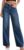 CICY BELL Womens Wide Leg Jeans