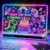 Rechargeable LED Drawing Board with Music