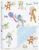 BORITAR Tennis Baby Blanket for Boys Girls, Super Soft Double Layer Minky Fabric with Dotted Backing, Lovely Elephant Woodland Animal Blankets for Newborn Toddler Infant, 30 x 40 Inch