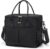 Lunch Bag Large Insulated Lunch Bags for Women Men Adult Lunch Box with Shoulder Strap for Work,Picnics,Outings (Black)