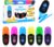 trailfun Pastel Highlighters, Chisel Tip, Monster Design, 6-Pack