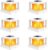 BRIGHTEVER 4X4 Post Solar Lights 12 Pack