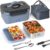 Electric Lunch Box Food Heater, New 100W Portable Food Warmer, Heated Lunch Box for Adults Car/Home with 1.8L Removable Stainless Steel Container, Christmas White Elephant Gifts, 12V/24V/110V/220V