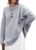 UNCLECAT Womens Oversized Sweater