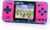 Handheld Game for Kids ，Built-in 220 32-bit Video Games, 3.0” IPS Screen, Rechargeable Portable Game , Travel Mini Arcade Electronic Toys Gift for Boys and Girls(Blue+Pink)