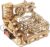 Adult 3D Wooden Spiral Walkway Marble Run Assembly Kit, DIY Mechanical Model Building Set, Educational STEM Puzzle Desktop Toy, Birthday Gift for Teens Aged 14 and up, All-new Upgraded Deluxe Edition