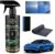 ROXAI Car Coating Spray, 17.6 oz Hydrophobic Ceramic Spray Wax for Paint Protection, Quick Detailer Waterless Wash & Sealant, Adds Gloss & Smoothness, Long-Lasting Shine for Cars, Trucks, SUVs