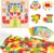 Wooden Pattern Blocks with Grid Board 142PCS Wood Mosaic Tiles Montessori Shape Puzzle Tangrams for Kids with Storage Bag Preschool Educational Toys for Boys Girls Ages 3+