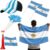 PELEDIC 7Pcs Soccer Cup Fan Set