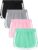 AIKUCO 4-5 Packs Girls Athletic Shorts