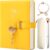 Diary with Lock for Girls – Birthday Gifts for Girls Ages 8 9 10 11 12 Year Old – Arts and Crafts for kids – Journal Kit Includes: Pencil Case, Bracelet, Pen, Leather Journal for Teen Girls & Kids