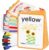 DEGIDEGI Big Size Sight Words Flash Cards Kindergarten, 250 Dolch Sight Words Game with 5 Levels, Preschool Toddler Flash Card for Writing Reading Spelling Game, Educational Learning Toy for Kid Age 3