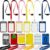 6 Pack Teacher Lanyards with ID Badge Holders, Thickened Waterproof Teacher Appreciation Gifts, Classroom Themed Back to School Badge Holders with Breakaway Clasp for Teachers (6 Pack)