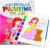 JZILU Watercolor Coloring Book for Kids, Paint with Water- Magic Paint Set Water Painting Book for Toddlers- Arts and Crafts Kit for Girls Boys Travel Activities -Stocking Stuffers for Kids