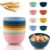 LAZYCORNER 8-12Pcs Wheat Straw Cereal Bowls