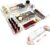 Glowspire 14 PCS Adjustable Clear Drawer Organizer Set – 3-Size Acrylic Storage Boxes for Makeup, Stationery, Kitchen Utensils, Tools & Bedroom Dresser Organization