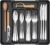 Lifewit Silverware Organizer for Drawer, Expandable Utensil Tray, BPA-Free Adjustable Cutlery Holder for Kitchen Storage, 8.1-13.9 x 11.3, Black