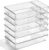 CHOWAY 10 Pack Large Drawer Organizer Bins