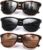 KUNCHU 3Pack Polarized Sunglasses