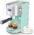 20 Bar Espresso Machine Semi-Automatic, Professional Coffee Maker with Milk Frother Steam Wand & 45OZ Removable Water Tank, Home Barista System for Cappuccino, Latte, Americano-Stainless Steel-Green