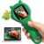 Nature Exploration Microscope for Kids, 500X Portable Digital Microscope with 2″ IPS Screen, Plant Leaf Observation STEM Toy Age 5-12 (Green)