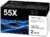 55X Toner Cartridge 2-Pack Compatible 55X CE255X Black Toner Cartridge Raplacement for HP 55X CE255X use with P3015 P3015dn P3015x Pro 500 MFP M521dn M521dw M525dn M525f M525c Printer