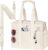 VAYOQON Large Canvas Tote Bag