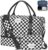 WOOMADA 2Pcs Weekender Bags with Shoes Compartment