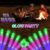 210 PCS LED Foam Glow Sticks Bulk, Foam Light up Glow Sticks for Wedding, with 3 Modes Colorful Flashing Glow in the Dark Party Supplies for Raves,Concert,Sporting Events,Camping,Halloween,Christmas