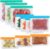 10Pack Reusable Freezer Bags, Leakproof Silicone Food Storage Bags, Dishwasher Safe Bpa Free Reusable Bags For Lunch Marinate & Travel – 3 Gallon, 4 Sandwich, 3 Snack Sizes