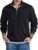 COOFANDY Mens Quarter Zip Pullover Sweatshirts