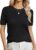 GKBK Women’s Short Sleeve Sweaters Wool Blend Knit Summer Tops