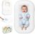 UMEIJA Baby Lounger Infant Support Cushion with Separate Waterproof Pad for 0-24 Months Baby Lounger Pillow Soft Cotton Breathable Infant Floor Seats & Loungers for Newborn Baby Gifts Travel Essential