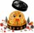 Christmas Squishies Dumplings Fidget Toys, Xmas Glitter Dumpling Stress Ball, Jumbo Giant Slow Rise Squishies Squeeze Toys for Anxiety Relief, Christmas Decorations, 05# Orange