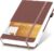 MINICAGIE Lined Journal for Women Men 256 Pages 100 Gsm Thick Textured Leather Journaling Notebooks for Writing A5 Wide Ruled Hardcover Notebook for Work School Note Taking, 5.7 x 8.3 In, Brown