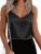 OUANSYLTG Womens Satin Camisole