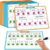 Laffunz 12 Packs Phonemic Awareness Dry Erase Board, Speech Therapy Material Dry Erase Phonics Games Flash Cards, Elkonin Boxes Science of Reading Spelling Manipulatives Classroom Materials Must Have