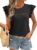 JUSTFASHIONNOW Womens Ruffle Short Sleeve Tops