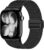 Stretchy Band Compatible with Apple Watch Bands 40mm 41mm 42mm 38mm 44mm 45mm 46mm 49mm Women Men,Magnetic Clasp Nylon Elastic Sport Strap for iWatch Series 11 10 9 8 7 6 5 4 3 SE SE2 SE3 Ultra (black, 38mm/40mm/41mm/(42mm-Series 10 11))