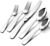 Silverware Set for 8, 40 Piece Heavy 18/10 Stainless Steel Flatware Utensils Cutlery Set, Mirror Polished knives Forks and Spoons Silverware Sets,Dishwasher Safe for Dinner Home Kitchen,Wedding Party
